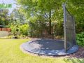 ingegraven trampoline tuin